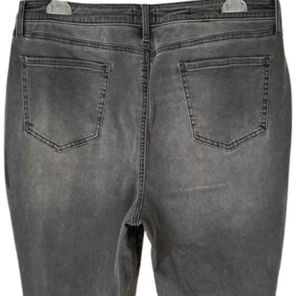 NYDJ Ami Skinny Lift Tuck Jeans High Rise in Gilt (Black Wash) - 16 - Picture 7 of 11